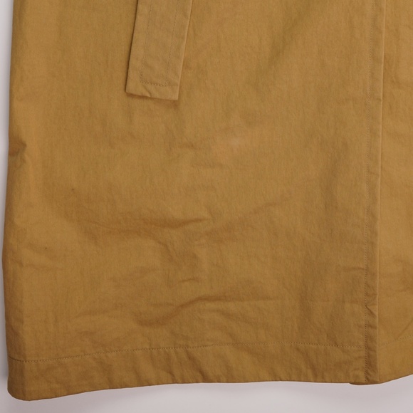 MADEWELL Size XS The Signature Trench Coat in Dark Khaki $218 NM514 - Picture 6 of 9